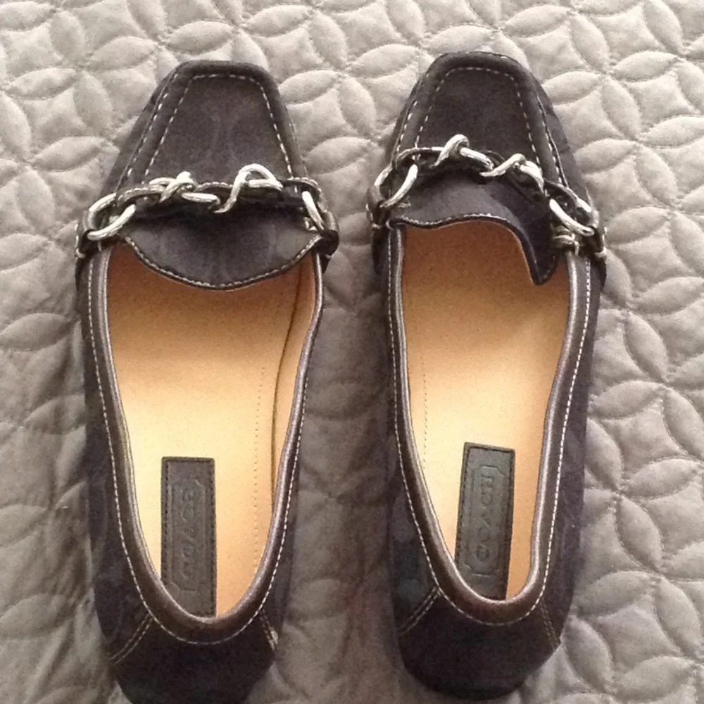 Black Coach  loafers - Picture 3 of 3
